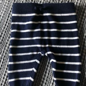 Janie and Jack: Knit Pants. 0-3 Months